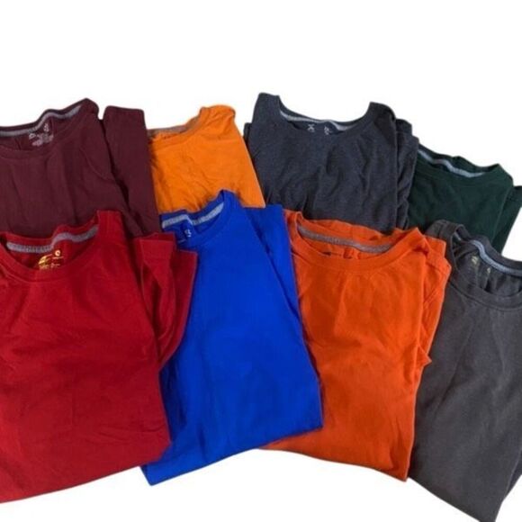 Xersion XXL bundle of 8 short sleeve men’s shirt multiple colors - Picture 1 of 9
